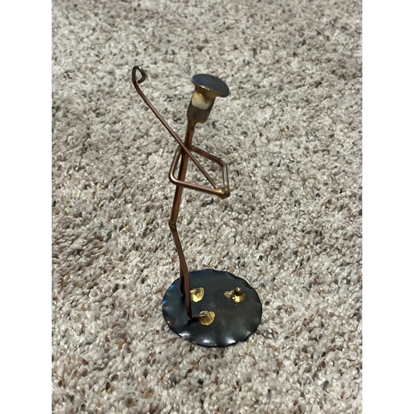 Rock Creek Metal Craft Sculpture:  Golfer - Picture 2 of 5